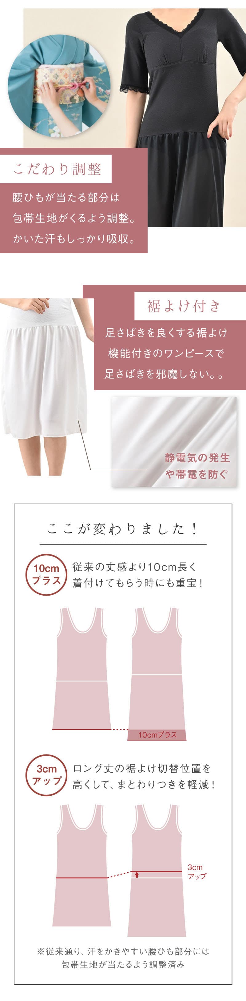 グラモア 下着屋さんが作った可愛い浴衣インナー 和装ブラ 和装ブラジャー 肌襦袢