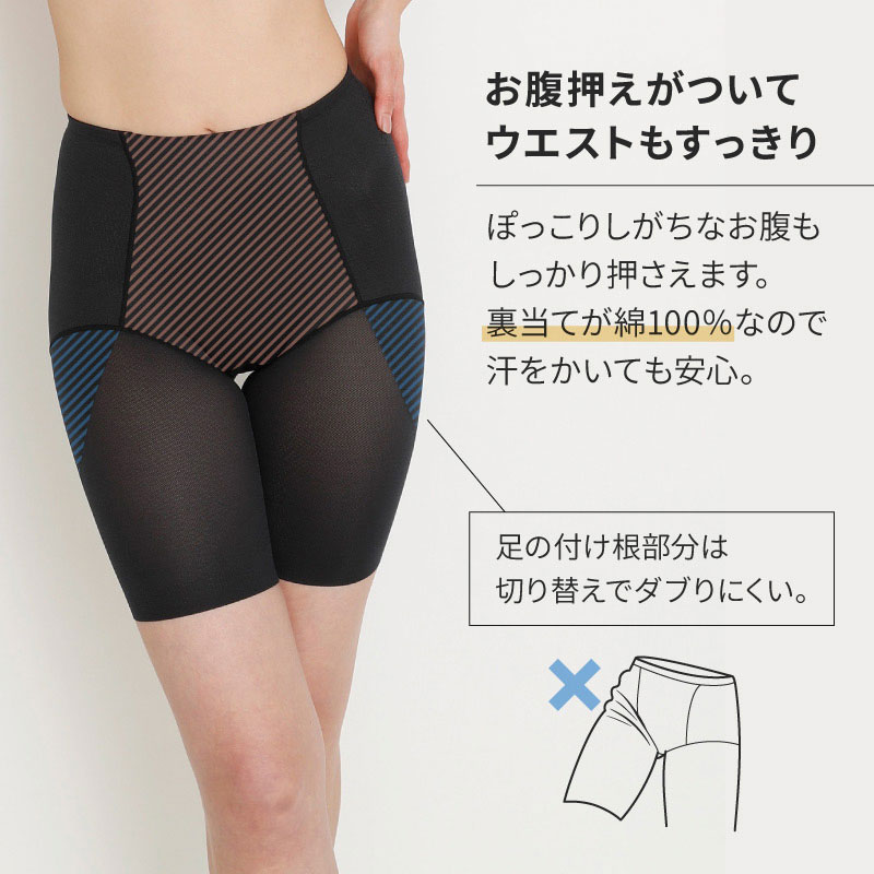 glamore（グラモア） 育尻パワーロングショーツ