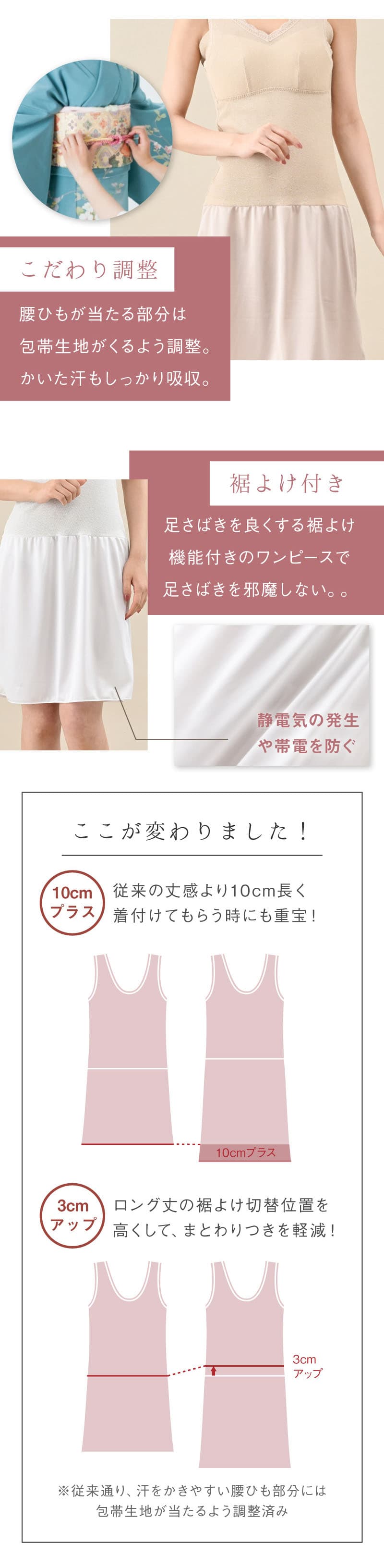 グラモア 下着屋さんが作った可愛い浴衣インナー 和装ブラ 和装ブラジャー 肌襦袢