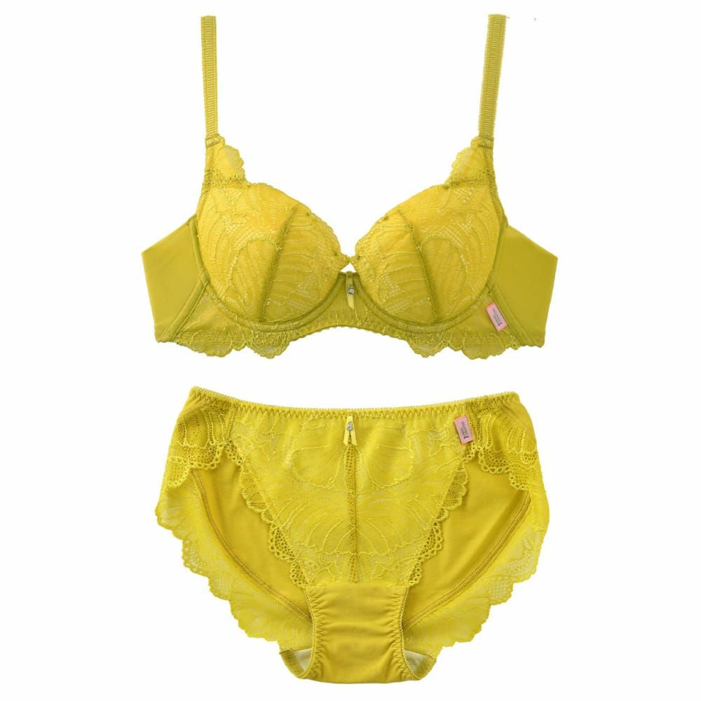 sarah collection スッキリしたバスト ハンサムブラ 上下セット