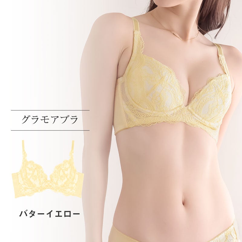 リピート率NO.1育乳ブラ グラモアブラ ネイビー