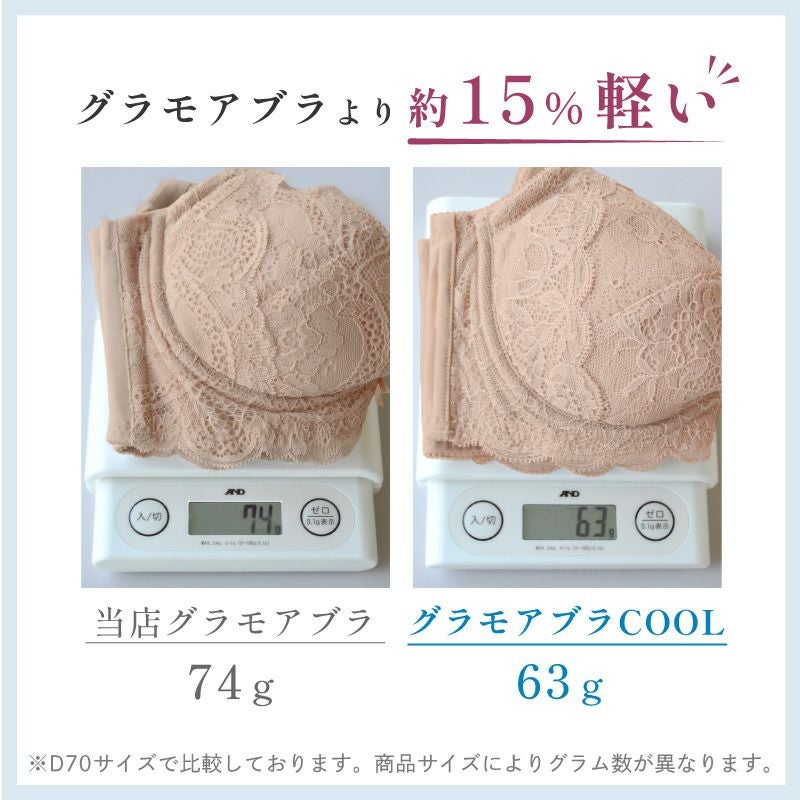 涼しいブラが登場!! グラモアブラCOOL デザインショーツセット FT0401